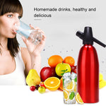 Sifone manuale per soda capacità 1L in alluminio