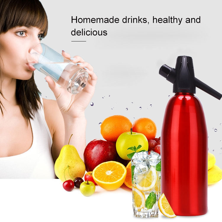 Sifone manuale per soda capacità 1L in alluminio