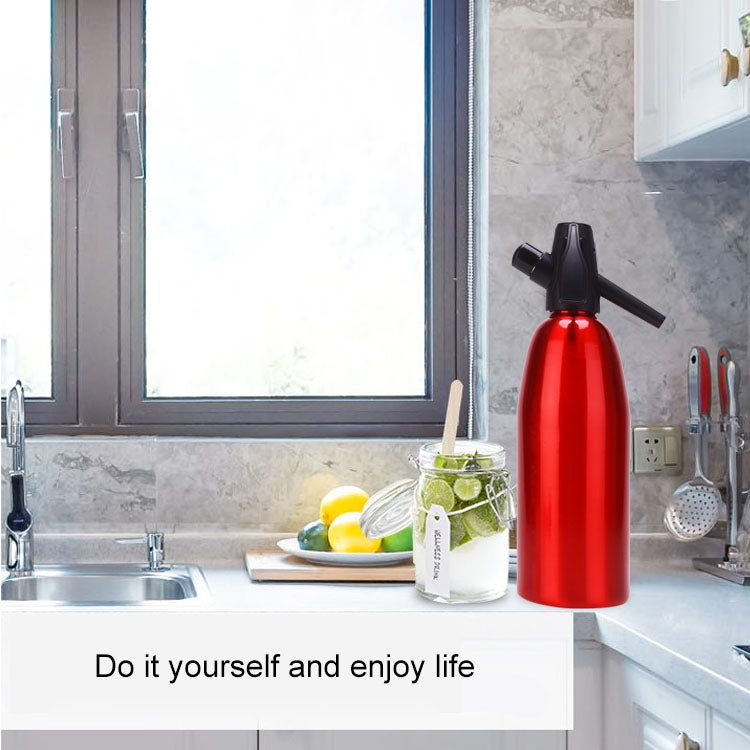 Sifone manuale per soda capacità 1L in alluminio