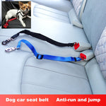 Cintura di sicurezza per cani in nylon regolabile 45-75 cm