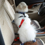 Cintura di sicurezza per cani in nylon regolabile 45-75 cm