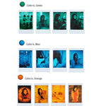 Filtro colorato per lenti colorate ravvicinate per videocamera Polaroid Fujifilm Instax Mini 9 8 8 7S KT Fotocamere a pellicola istantanea, For FUJIFILM Instax Mini 9