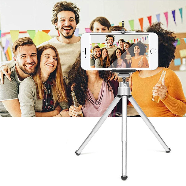 Mini treppiede in alluminio regolabile per smartphone e fotocamere