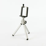 Mini treppiede in alluminio regolabile per smartphone e fotocamere - immagine 2