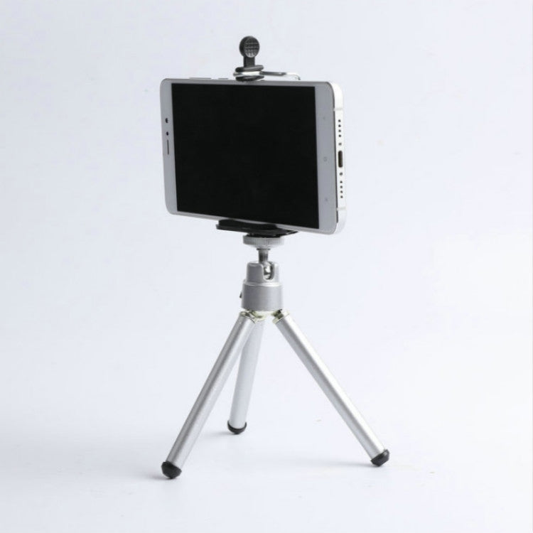 Mini treppiede in alluminio regolabile per smartphone e fotocamere - immagine 4