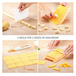Stampo per pasta spaghetti 2 pezzi in plastica ABS