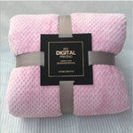 Coperta in pile di corallo 100x150cm calda e morbida