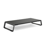 Supporto da scrivania in MDF e alluminio per monitor