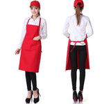 Grembiuli da cucina 2 pezzi con tasche antimacchia