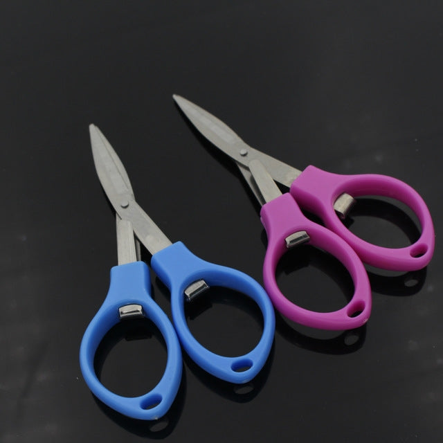 Mini forbici pieghevoli in acciaio inox 10 cm