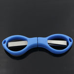 Mini forbici pieghevoli in acciaio inox 10 cm
