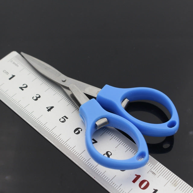 Mini forbici pieghevoli in acciaio inox 10 cm