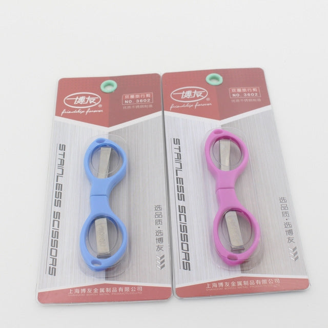 Mini forbici pieghevoli in acciaio inox 10 cm