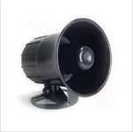 Corno elettrico 3,5" 12V/24V per auto, camion e allarmi - immagine 2