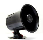 Corno elettrico 3,5" 12V/24V per auto, camion e allarmi - immagine 3