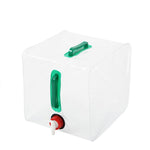 Borsa pieghevole per acqua 20 litri in PVC trasparente