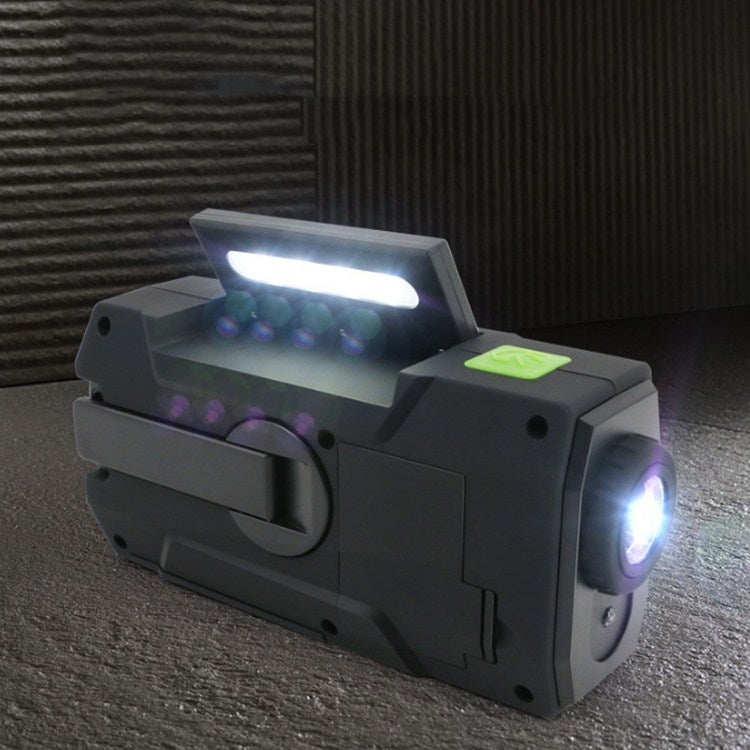 Lampada da tavolo multifunzione a energia solare con radio e torc