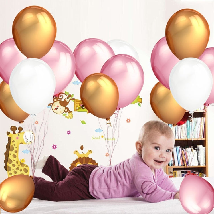 Palloncini in lattice perlati da 12 pollici colorati 45 pezzi