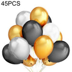Palloncini in lattice perlati da 12 pollici colorati 45 pezzi