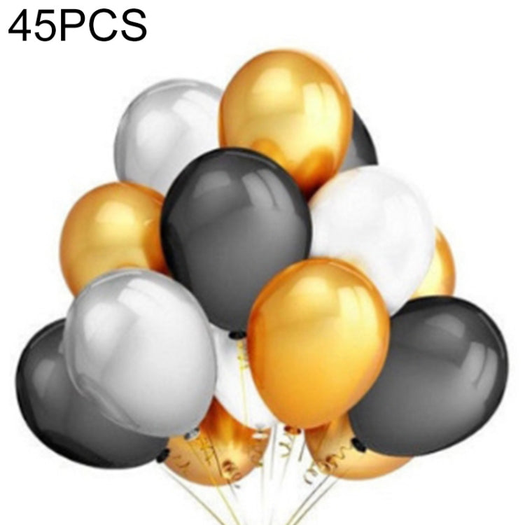 Palloncini in lattice perlati da 12 pollici colorati 45 pezzi