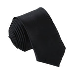 Cravatta sottile da uomo in rayon stile casual