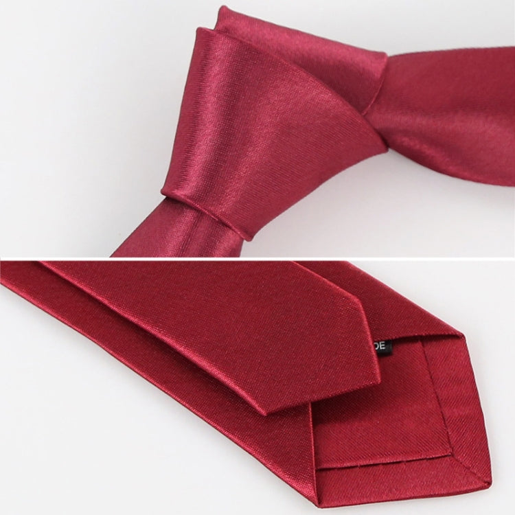 Cravatta sottile da uomo in rayon stile casual