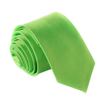 Cravatta sottile da uomo in rayon stile casual