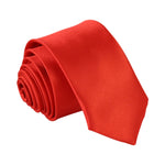 Cravatta sottile da uomo in rayon stile casual