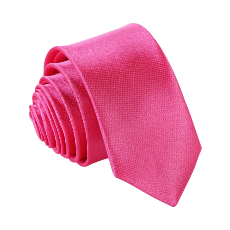 Cravatta sottile da uomo in rayon stile casual