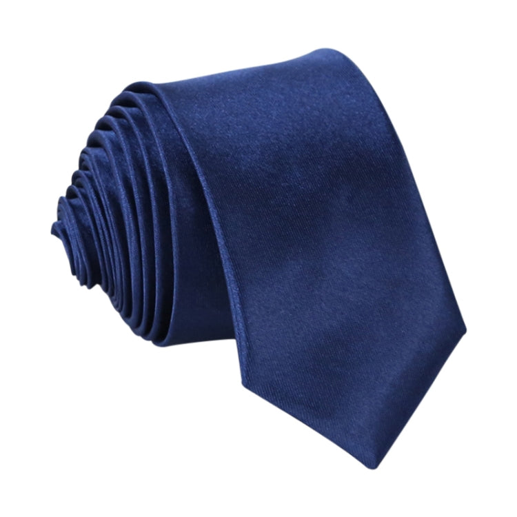 Cravatta sottile da uomo in rayon stile casual