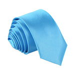 Cravatta sottile da uomo in rayon stile casual