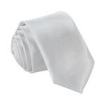 Cravatta sottile da uomo in rayon stile casual
