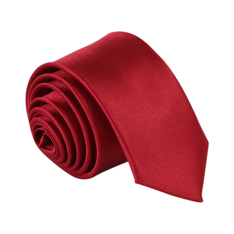 Cravatta sottile da uomo in rayon stile casual