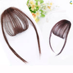Clip per capelli finti con frangia sintetica 21cm
