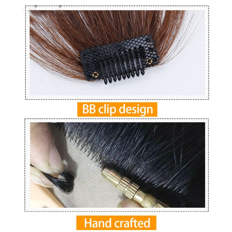 Clip per capelli finti con frangia sintetica 21cm