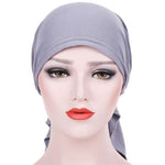 Cappello turbante con cappuccio avvolgente M 56-58cm