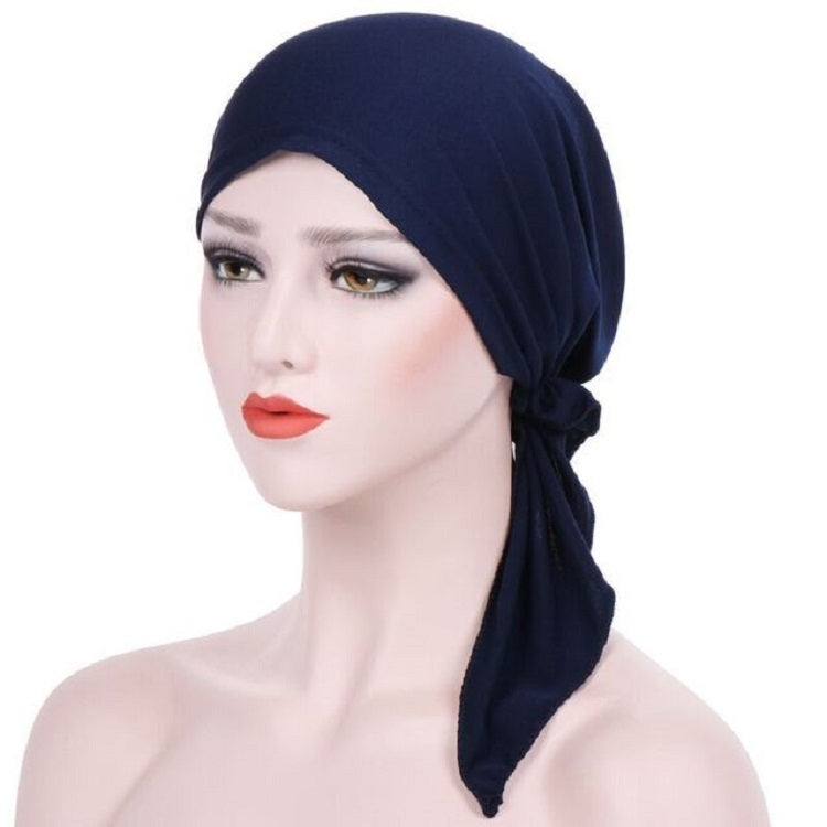Cappello turbante con cappuccio avvolgente M 56-58cm