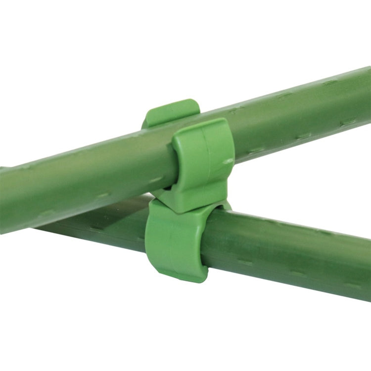 Fibbia rotante in plastica per tubi da giardinaggio 8-20 mm
