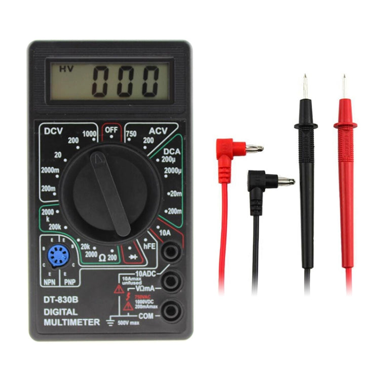 Multimetro digitale portatile DT-830B con amperometro e voltmetro
