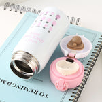 Tazza thermos da viaggio in acciaio inox 350ml e 500ml