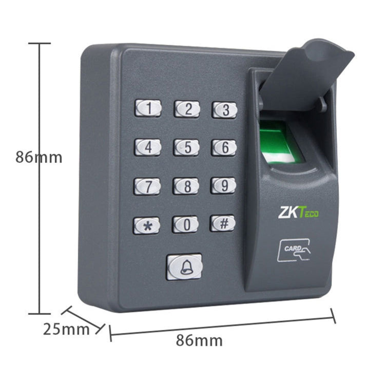 Rilevatore presenze ZKTeco X6 con impronte digitali e schede - immagine 5