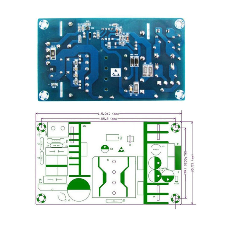 Modulo alimentazione AC-DC 24V 150W max 9A