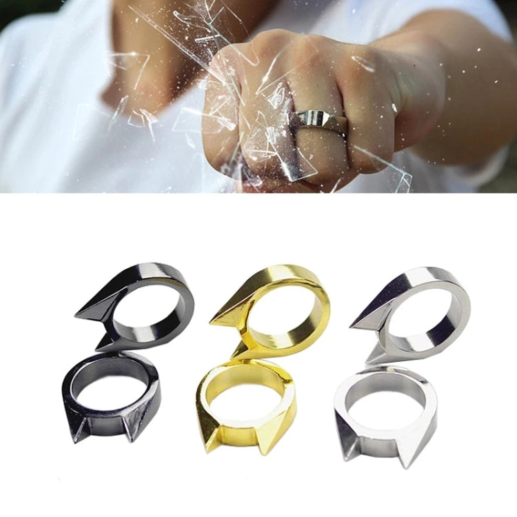Anello di difesa in acciaio inox per autodifesa