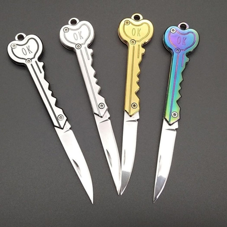 Mini coltello portachiavi tattico pieghevole 15cm