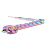 Mini coltello portachiavi tattico pieghevole 15cm