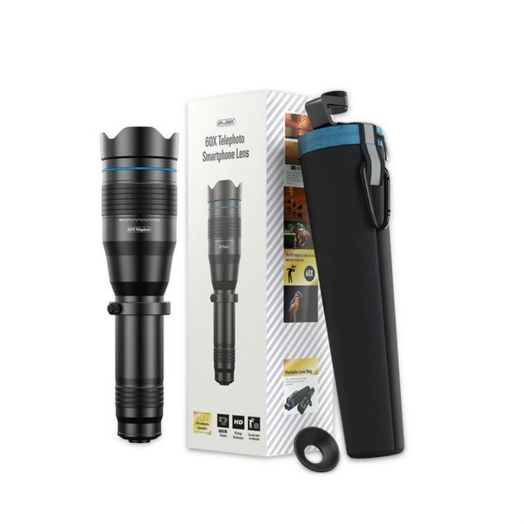 Telescopio 60X HD per smartphone con clip universale