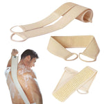 Spugna luffa esfoliante con cinghia posteriore 19cm