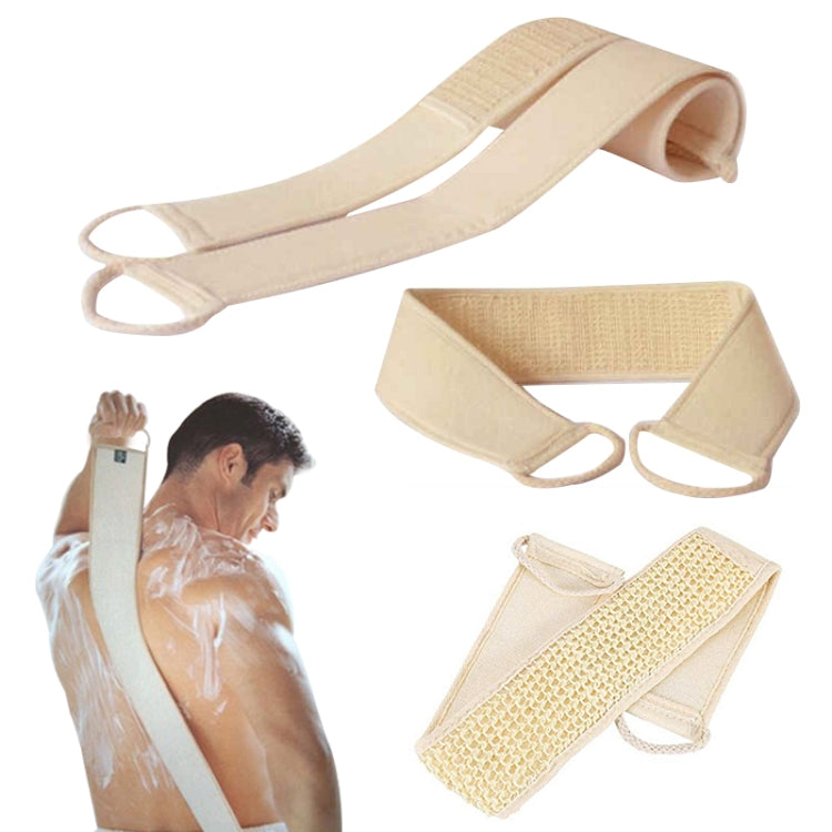 Spugna luffa esfoliante con cinghia posteriore 19cm