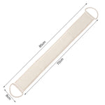 Spugna luffa esfoliante con cinghia posteriore 19cm