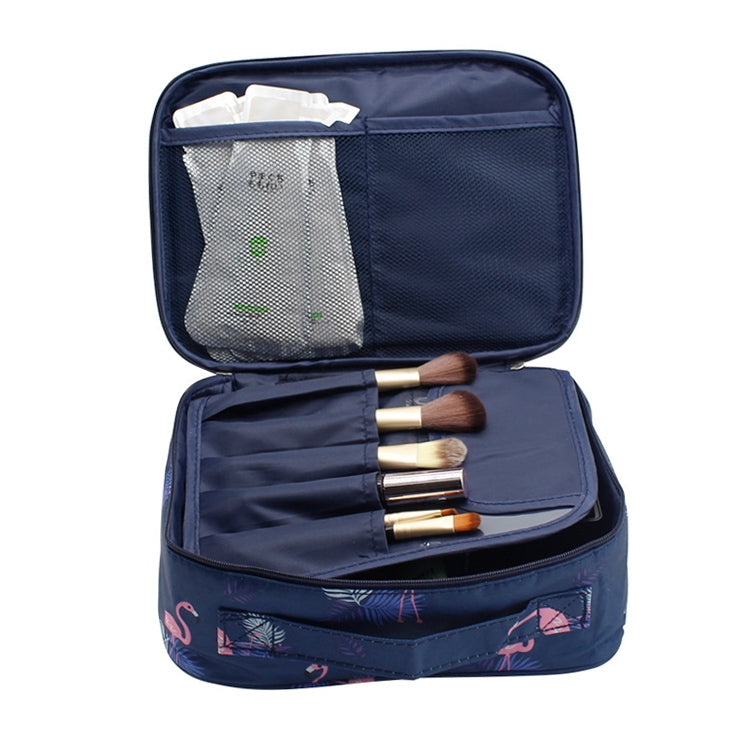 Borsa per cosmetici da viaggio imbottita impermeabile 28x22x10cm